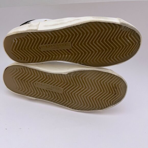 Philippe Model Distressed Leather Sneakers - Picture 16 of 16